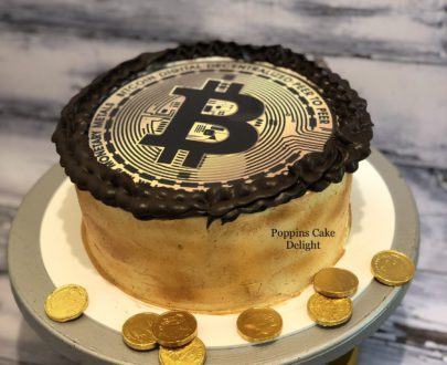 Bitcoin Theme Cake Designs, Images, Price Near Me