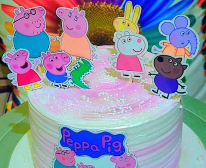 Cute Peppa Pig Theme Cake Designs, Images, Price Near Me